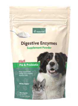 NaturVet Digestive Enzymes (Plus pre &amp; probiotic)