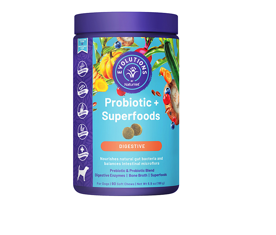 Evolutions by NaturVet Probiotic + Superfood