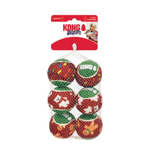 XMAS Kong SqueakAir Balls