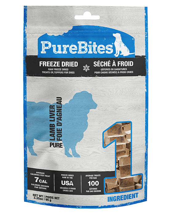 PureBites Freeze Dried Lamb Liver