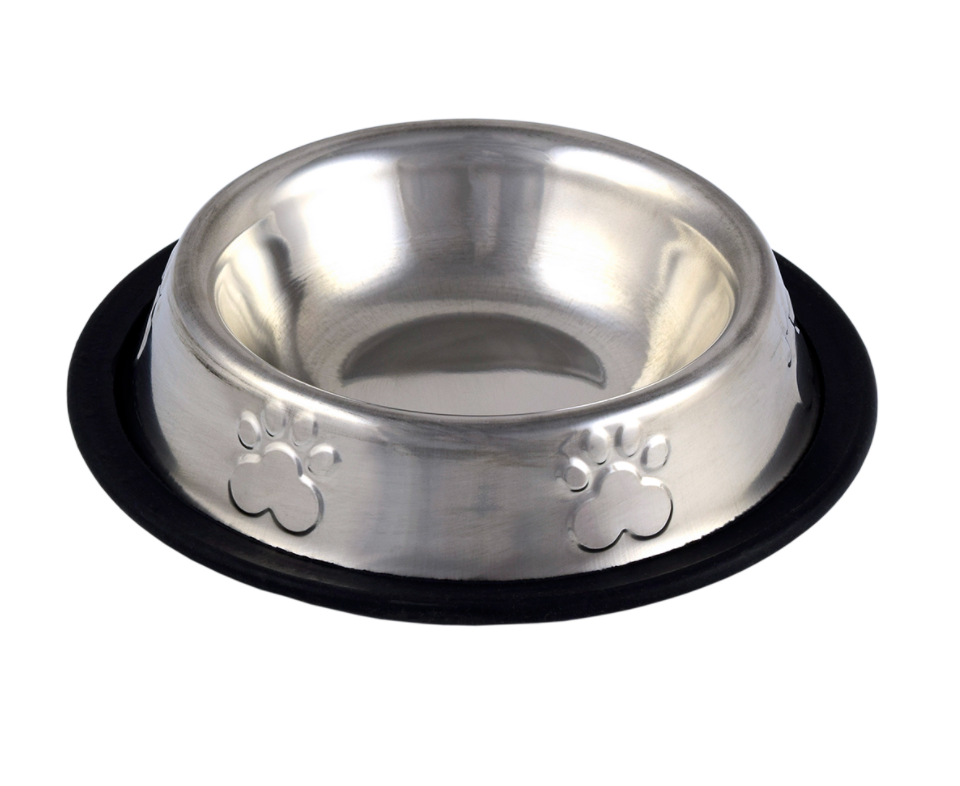 Stainless Steel Non-Skid Cat Bowl