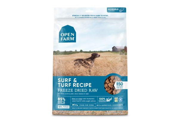 Open Farm Dog Freeze Dried Surf &amp; Turf Morsels