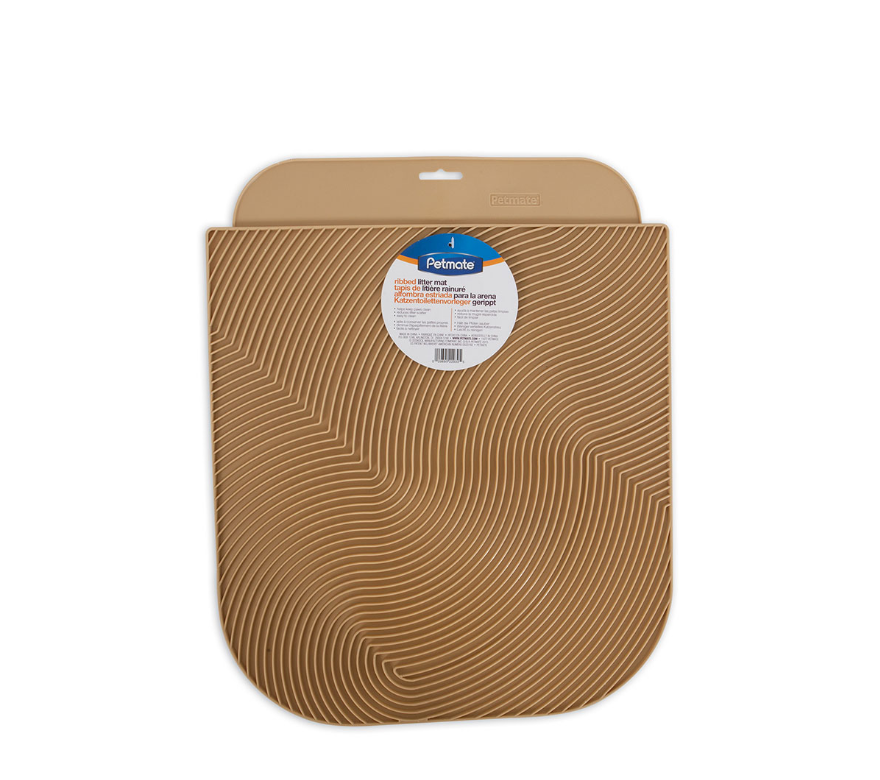 Petmate Ribbed Litter Mat 13x17