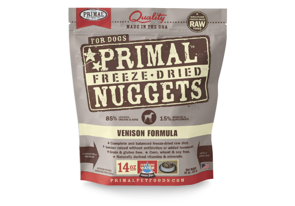 Primal Freeze-Dried Venison Nuggets