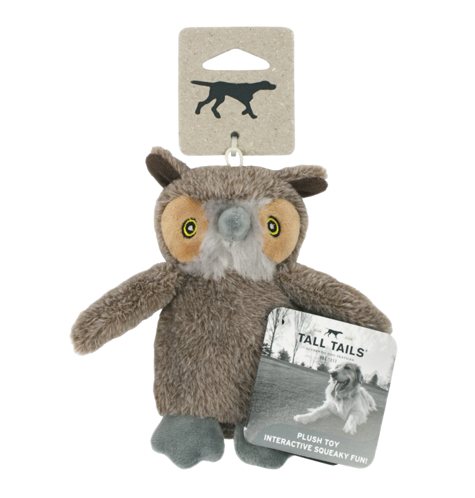 Tall Tails Plush Owl 5"