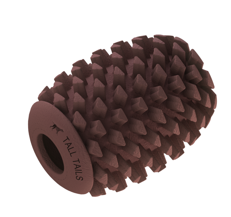 Tall Tails Rubber Pine Cone