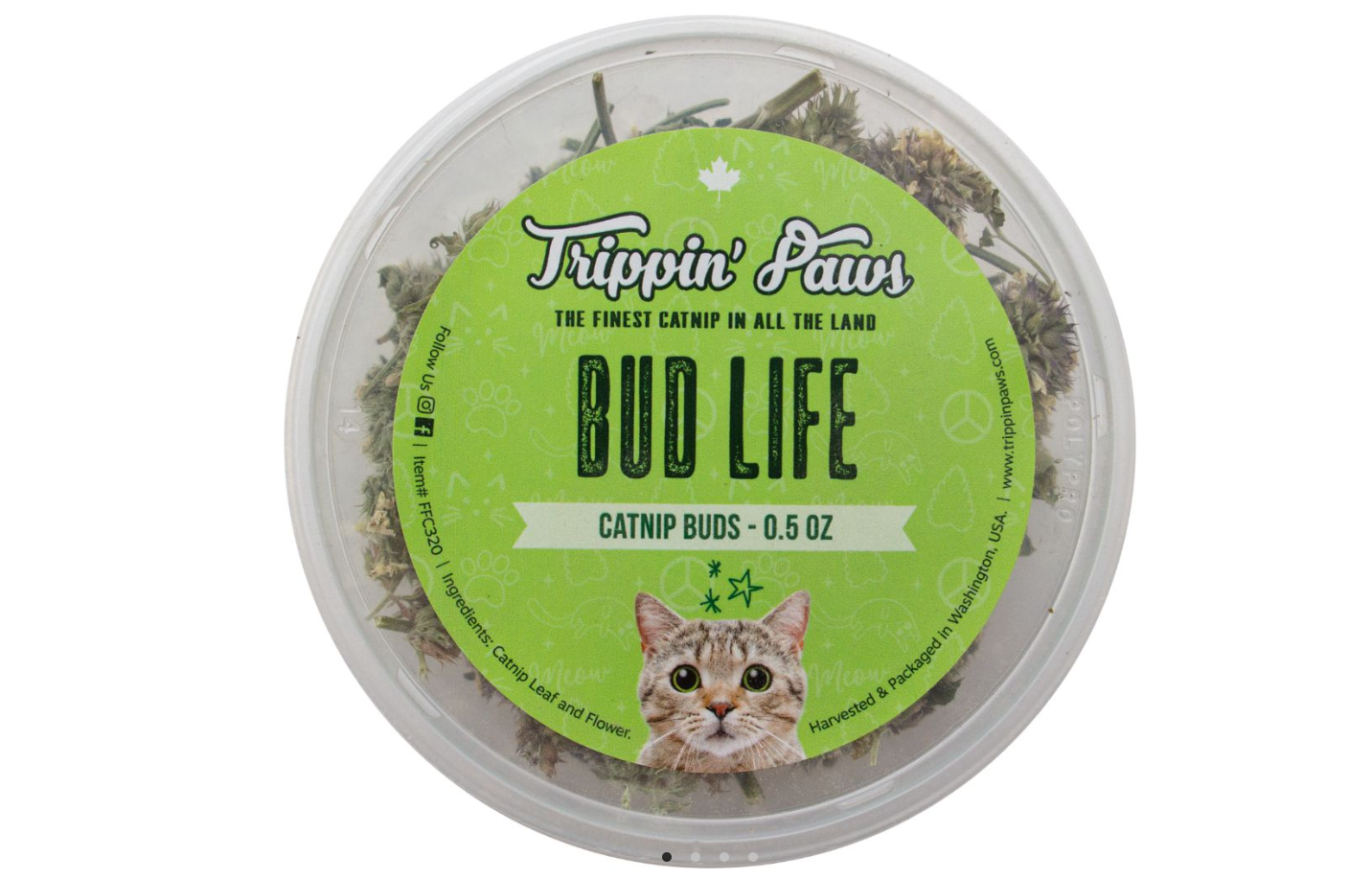 Trippin Paws Bud Life 0.5oz Tin