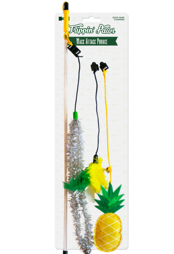 Trippin' Paws Pineapple Teaser Wand
