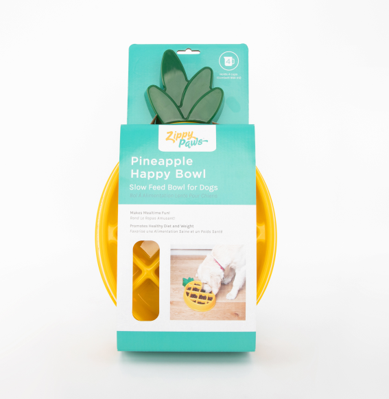 ZippyPaws Flow Feeder Pineapple